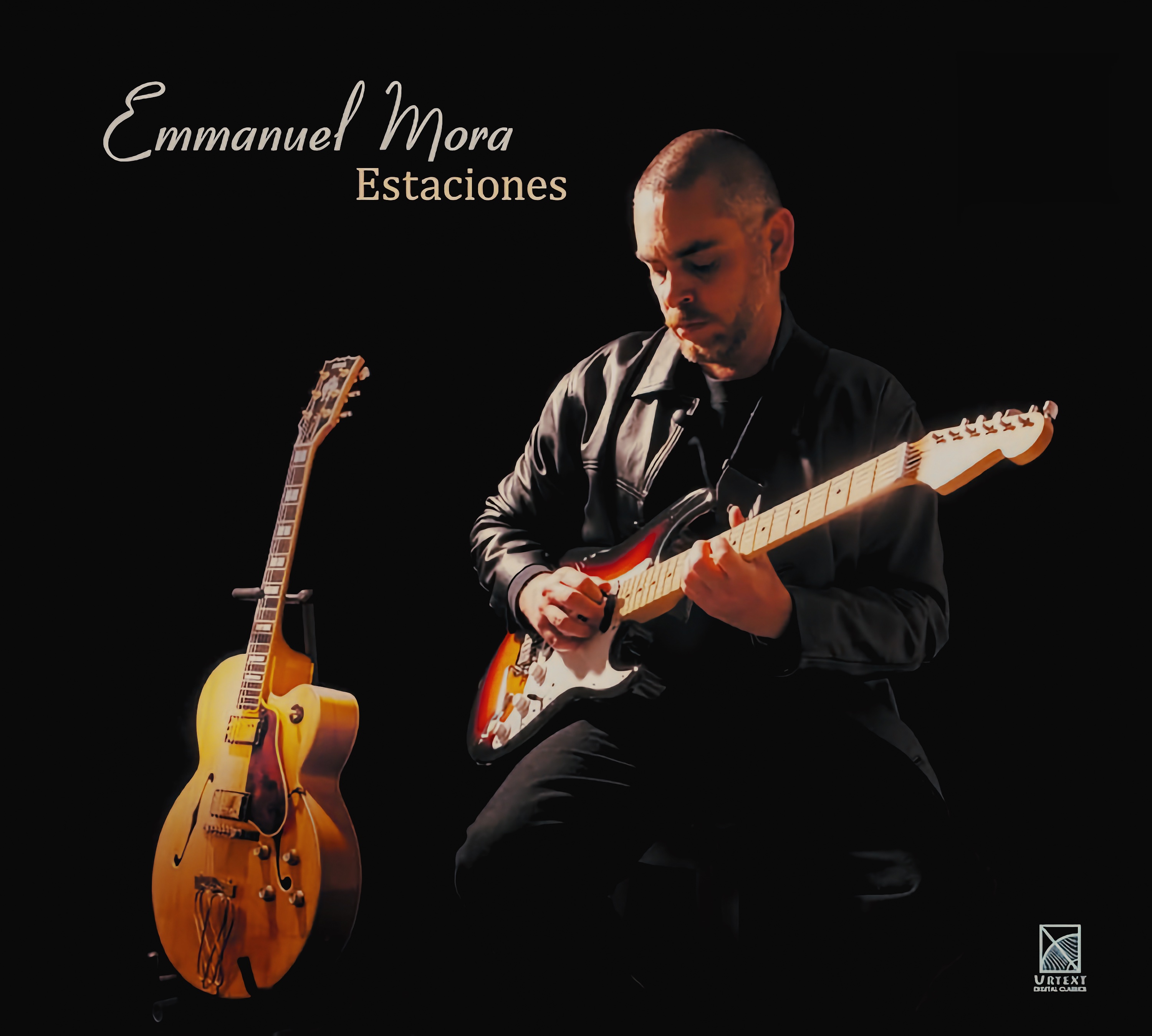 Portada del álbum Estaciones de Emmanuel Mora, 2015