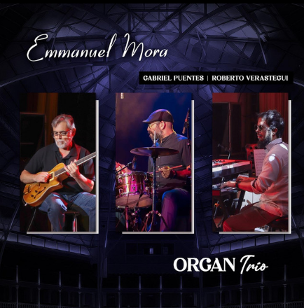 Portada del álbum Organ Trio de Emmanuel Mora, 2025