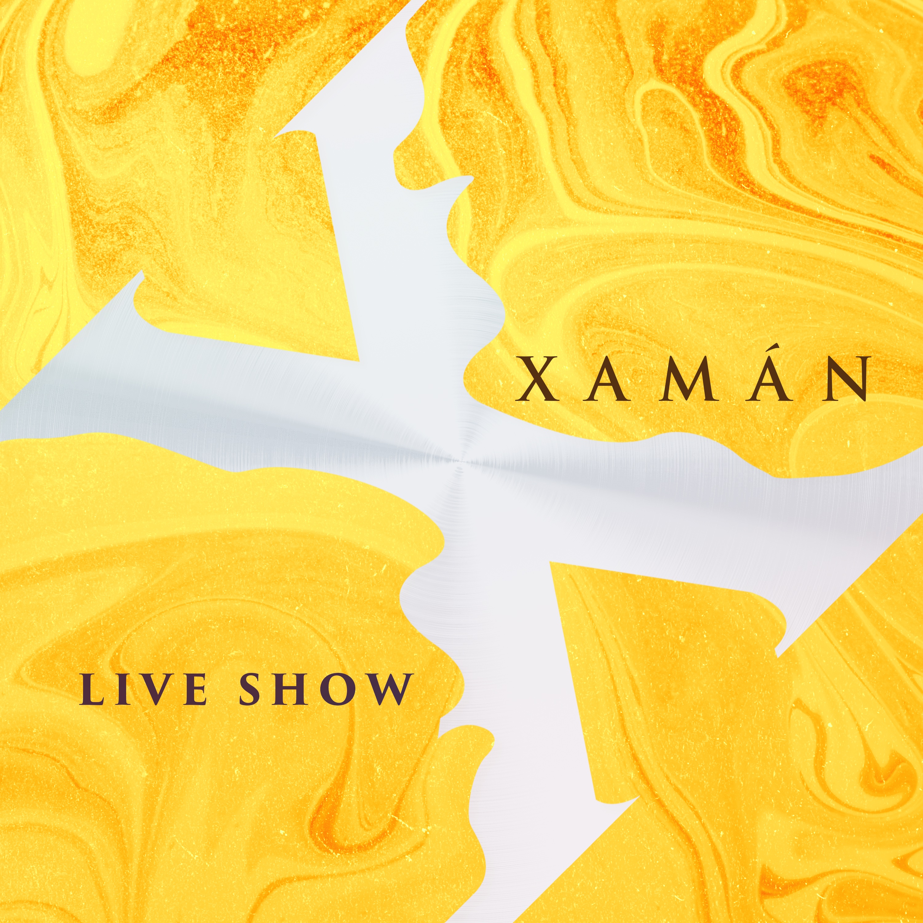 Portada del álbum Live Show de Xamán, 2020